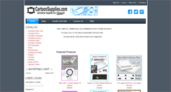 Desktop Screenshot of cartoonsupplies.com